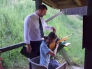 2023-07-13 Siedziba Bractwa Kurkowego w Pniewach. Na strzelnicy.